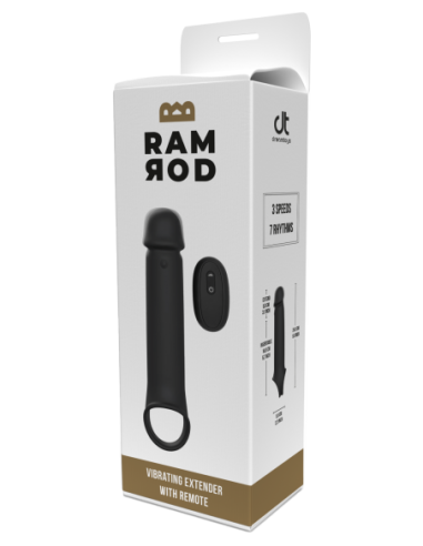 RAMROD EXTENSOR VIBRATORIO CON CONTROL REMOTO