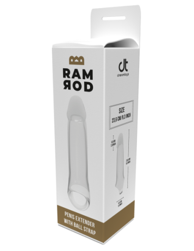 RAMROD EXTENSOR DE 8,8 PULGADAS CON CORREA DE BOLA