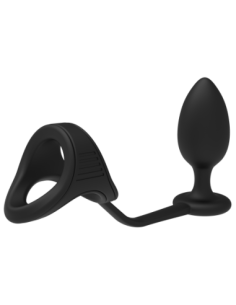 RAMROD COCKSTRAP CON TAPÓN ANAL
