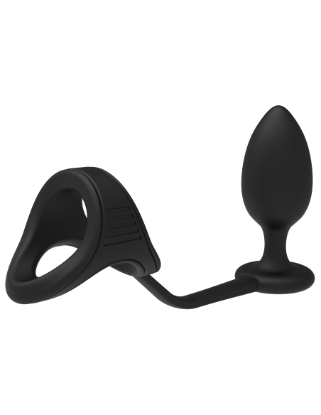 RAMROD COCKSTRAP WITH ANAL PLUG