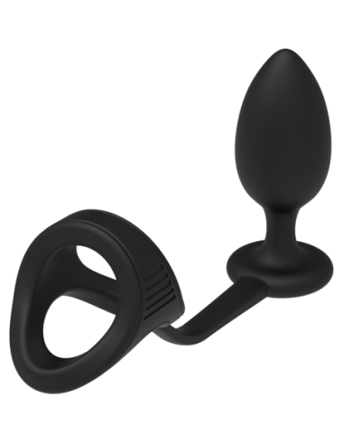 RAMROD COCKSTRAP WITH ANAL PLUG