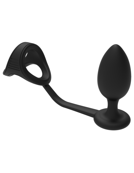 RAMROD COCKSTRAP WITH ANAL PLUG