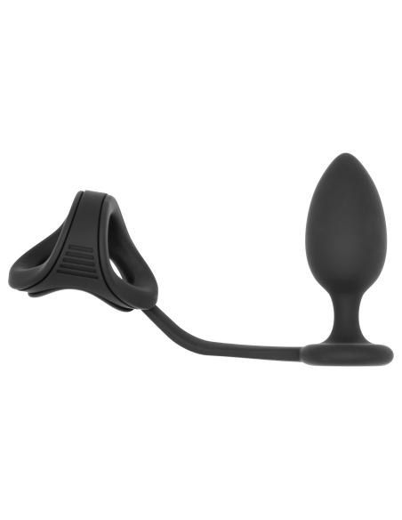 RAMROD COCKSTRAP CON TAPÓN ANAL