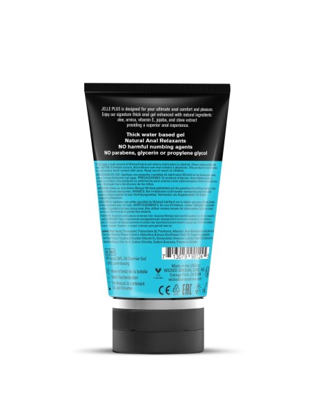 WICKED JELLE PLUS LUBRICANTE ANAL RELAX 120ML