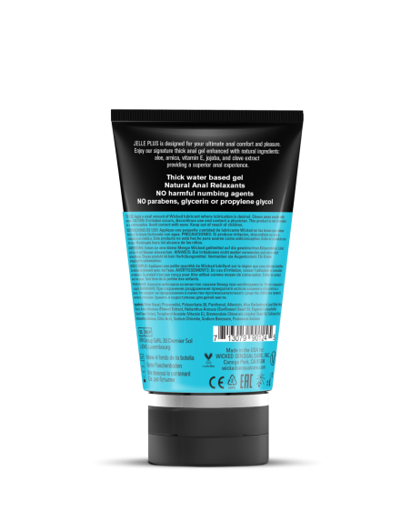 WICKED JELLE PLUS LUBRICANTE ANAL RELAX 120ML