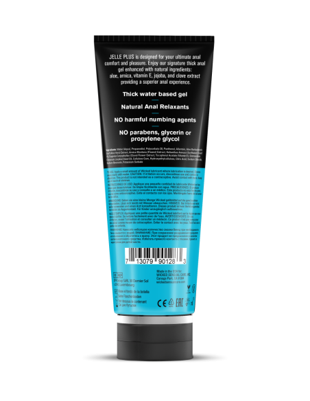 WICKED JELLY PLUS LUBRICANTE ANAL RELAX 240ML