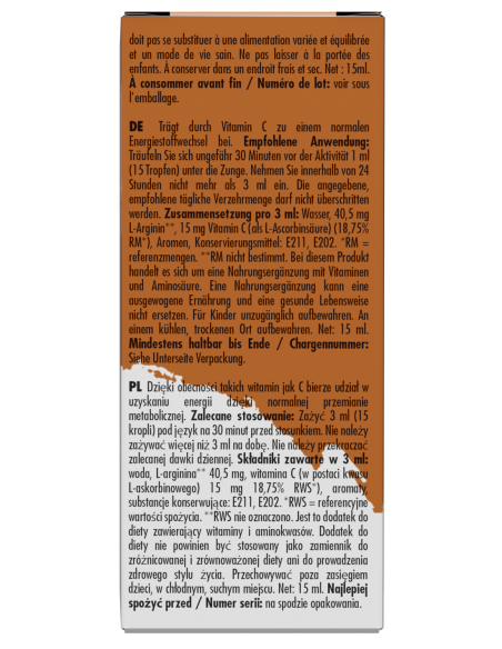 SPANISH DROPS COLA KICKS 15ML