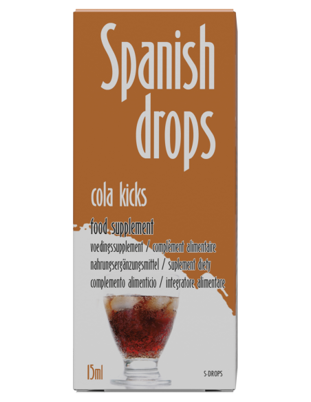 SPANISH DROPS COLA KICKS 15ML