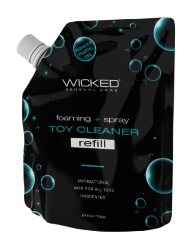 WICKED FOAMING TOY CLEANER REFILL 710ML