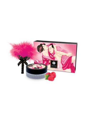 SHUNGA KISSABLE MASSAGE POWDER RASPBERRY FEELING