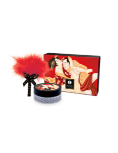 SHUNGA KISSABLE MASSAGE POWDER SPARKLING STRAWBERRY WINE
