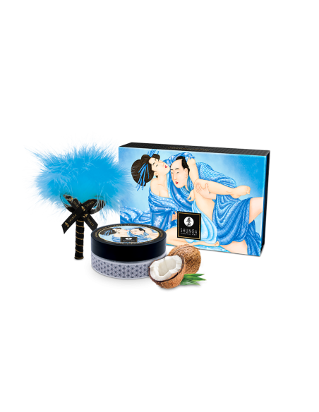 SHUNGA KISSABLE MASSAGE POWDER COCONUT THRILLS