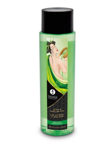 SHUNGA GEL DE BAÑO Y DUCHA KISSABLE SENSUAL MINT 370 ML