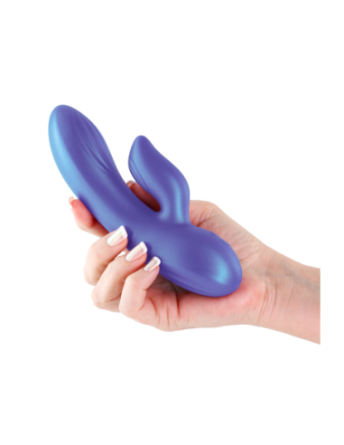 ÁNGEL DE LA SEDUCCIÓN AZUL METALIZADO