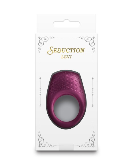 SEDUCTION LEVI METALLIC BURGUNDY