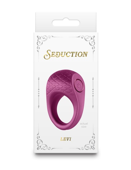 SEDUCTION LEVI METALLIC BURGUNDY