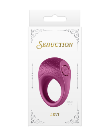 SEDUCTION LEVI METALLIC BURGUNDY