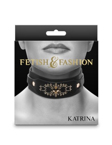 FETICHE & MODA KATRINA COLLAR NEGRO