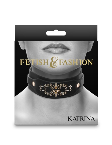 FETICHE & MODA KATRINA COLLAR NEGRO