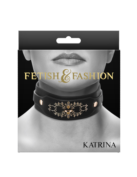 FETICHE & MODA KATRINA COLLAR NEGRO