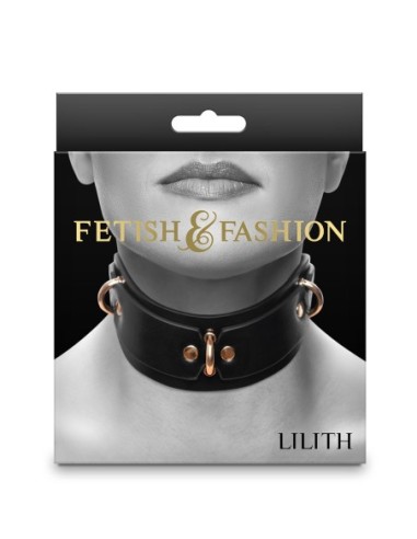 FETICHE & MODA LILITH COLLAR NEGRO