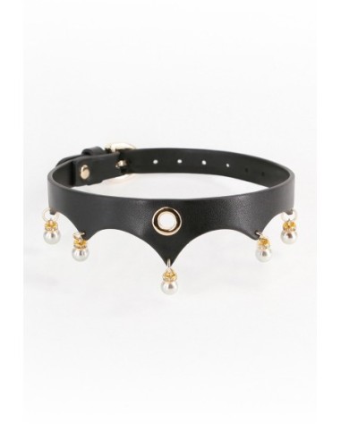 FETICHE & MODA JEZABEL COLLAR NEGRO