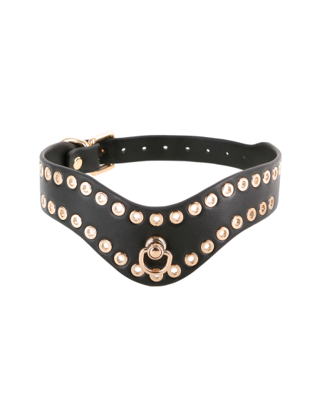 FETISH & FASHION KALI COLLAR BLACK
