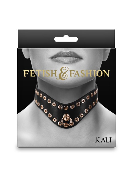 FETICHE & MODA KALI COLLAR NEGRO