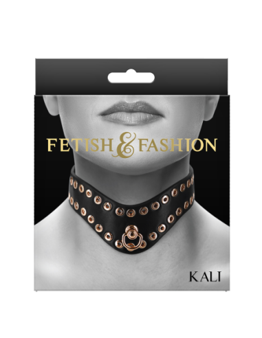 FETISH & FASHION KALI COLLAR BLACK