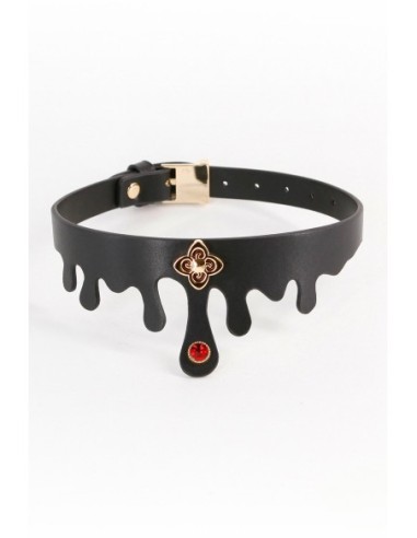 FETICHE & MODA ELVIRA COLLAR NEGRO