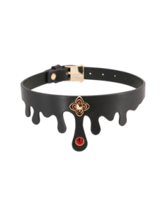 FETISH & FASHION ELVIRA COLLAR BLACK 2