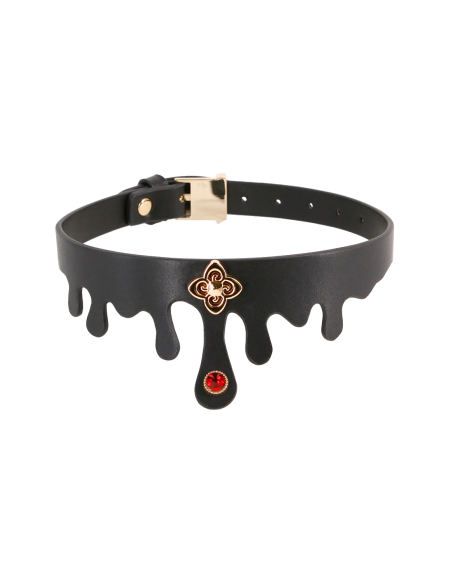 FETICHE & MODA ELVIRA COLLAR NEGRO