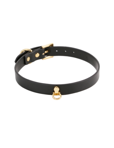 FETICHE & MODA CARA COLLAR NEGRO