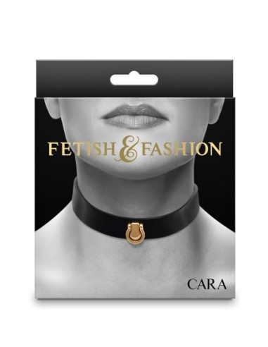 FETISH & FASHION CARA COLLAR BLACK