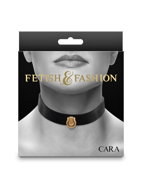 FETISH & FASHION CARA COLLAR BLACK