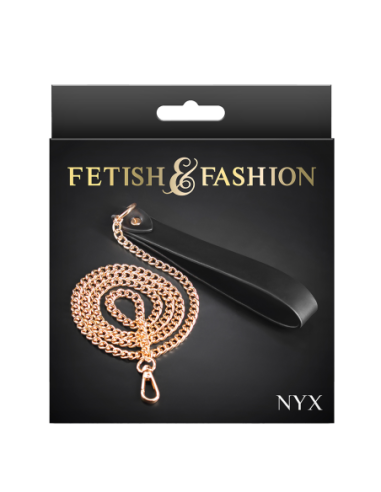 FETICHE & MODA NYX CORREA NEGRO