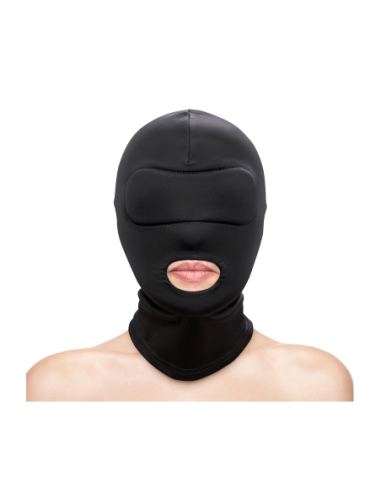 FETISH & FASHION MOUTH HOOD BLACK