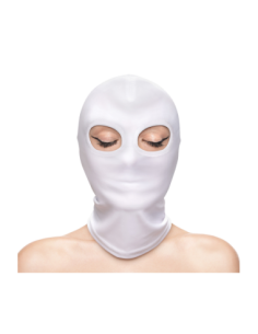 FETISH & FASHION EYES HOOD WHITE 2