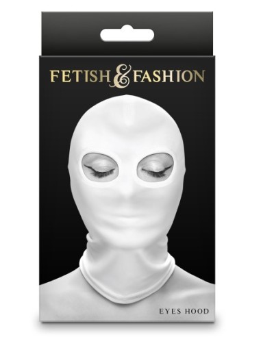 FETISH & FASHION EYES HOOD WHITE