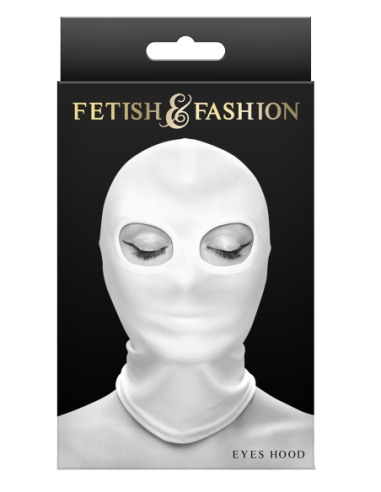 FETISH & FASHION EYES HOOD WHITE