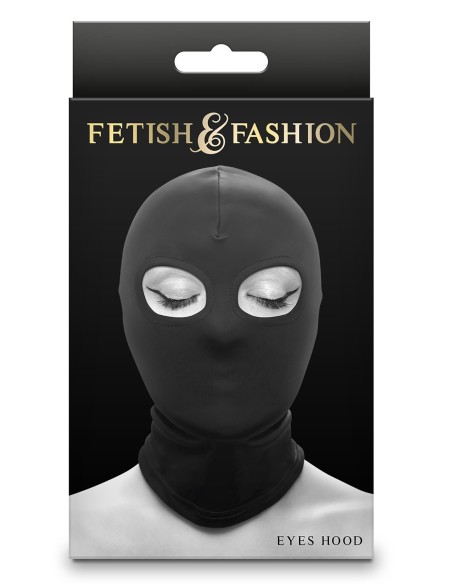 FETICHE & MODA OJOS CAPUCHA NEGRO