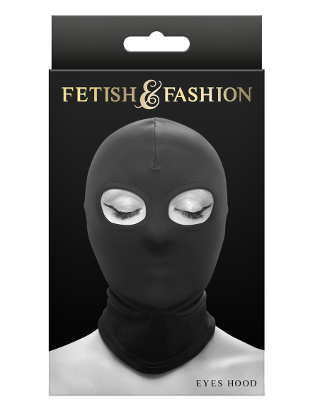 FETICHE & MODA OJOS CAPUCHA NEGRO