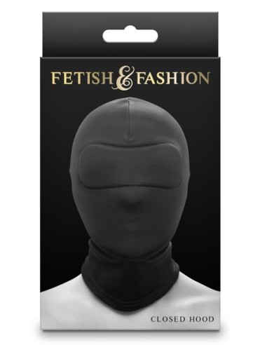FETISH & FASHION CLOSED HOOD BLACK