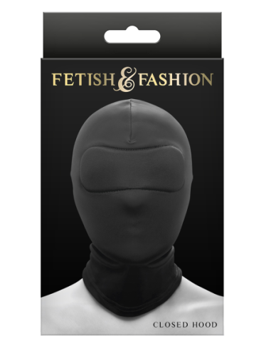FETISH & FASHION CLOSED HOOD BLACK