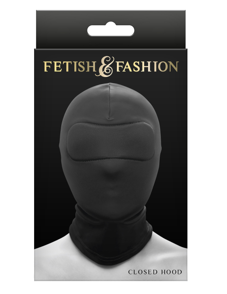 FETICHE & MODA CAPUCHA CERRADA NEGRO