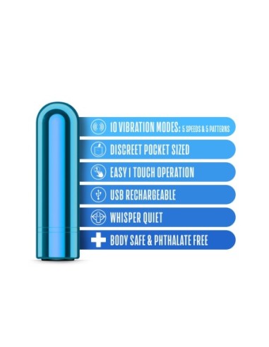 KOOL VIBES RECARGABLE MINI BULLET ARÁNDANO