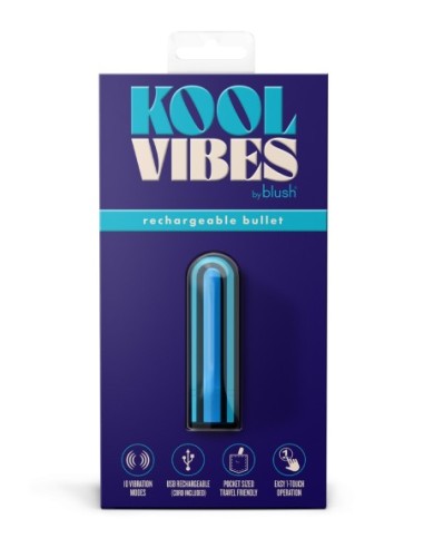 KOOL VIBES RECARGABLE MINI BULLET ARÁNDANO