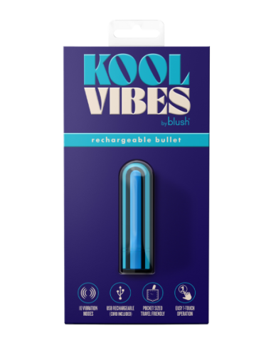 KOOL VIBES RECARGABLE MINI BULLET ARÁNDANO