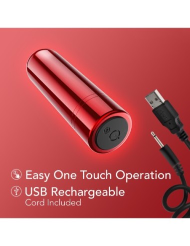 KOOL VIBES RECARGABLE MINI BULLET CEREZA