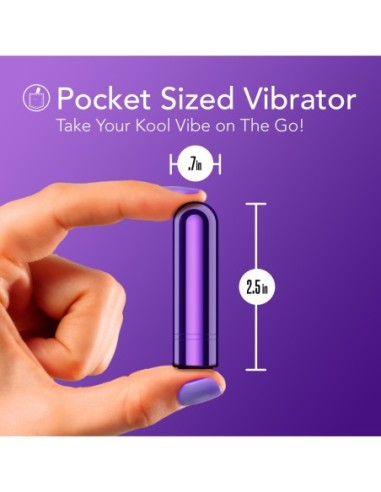 KOOL VIBES RECARGABLE MINI BULLET GRAPE